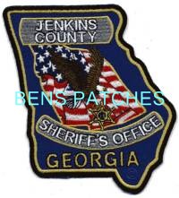 GEORGIA,A,JENKINS COUNTY SHERIFF 1 STATE SHAPED_wm